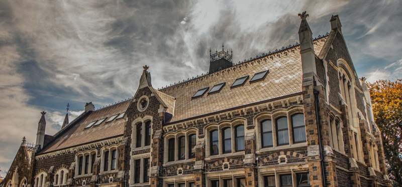Historic university buildings in Dunedin, New Zealand