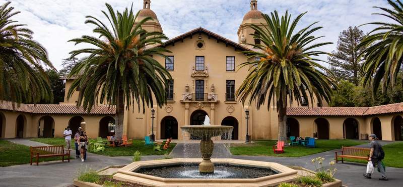 Old Union courtyard, Stanford University, United States