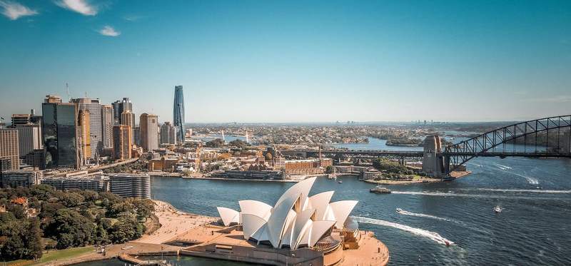 Sydney Opera House and Harbour Bridge, Australia
